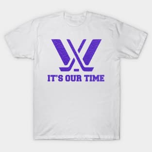 It's out time Minnesota PWHL T-Shirt